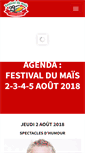 Mobile Screenshot of festivaldumais.ca